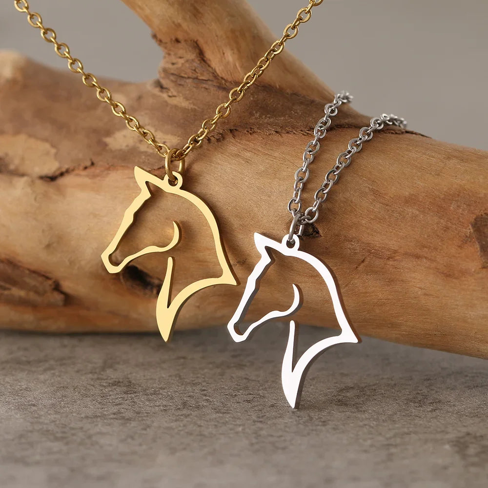 Collier Two Worlds Official - Pendentif Cheval