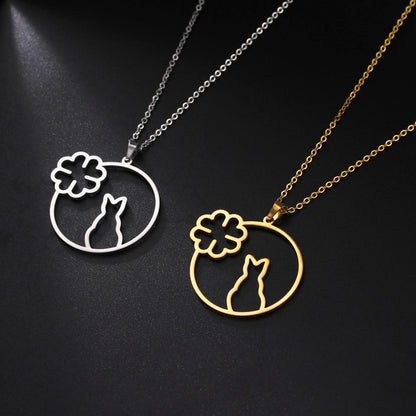 Collier Two Worlds Official - Pendentif Chat