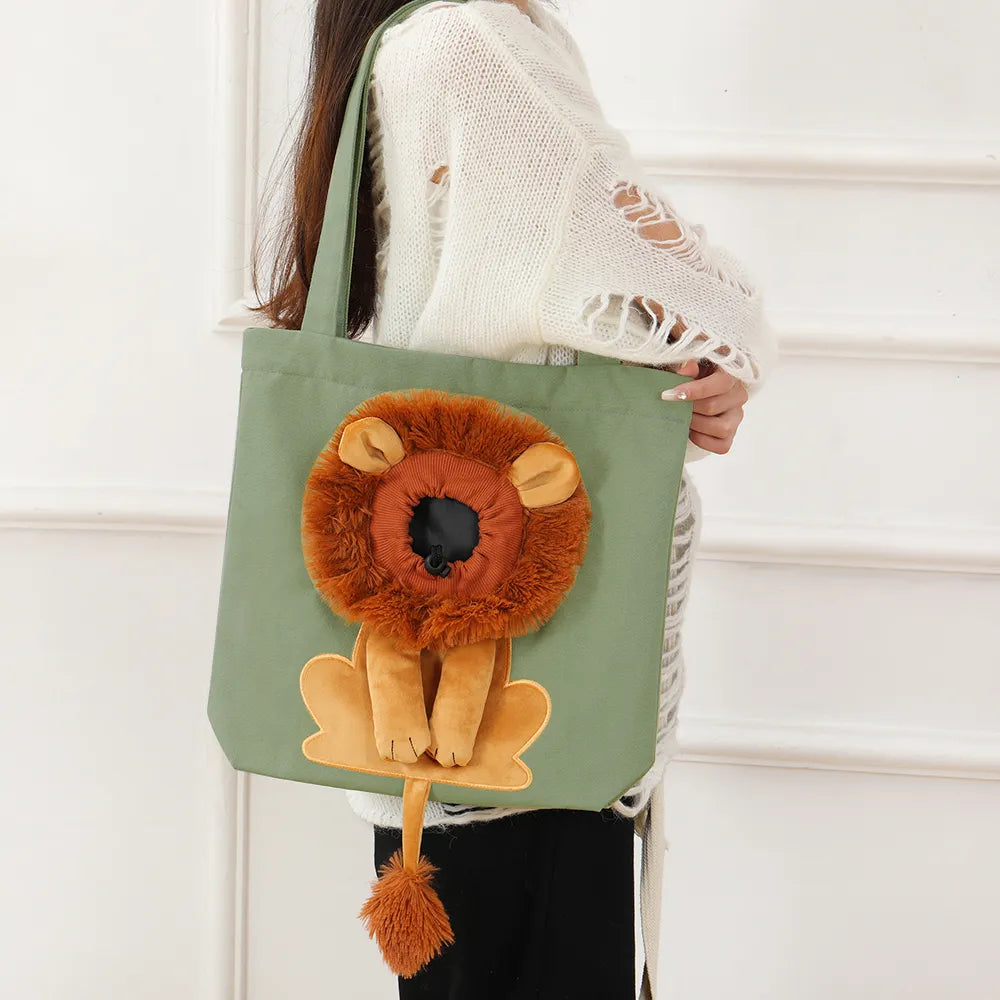 Carrying handbag - Take a walk with your little simba