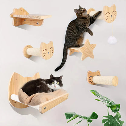 Climbing set for cats