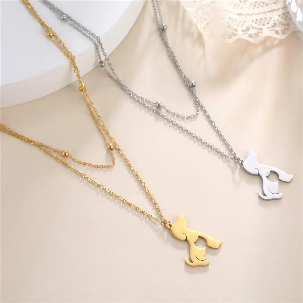 Collier Two Worlds Official - Pendentif Chien