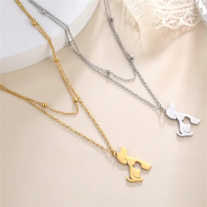 Collier Two Worlds Official - Pendentif Chien