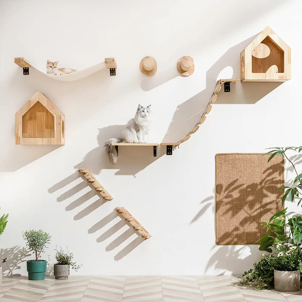 Climbing set for cats