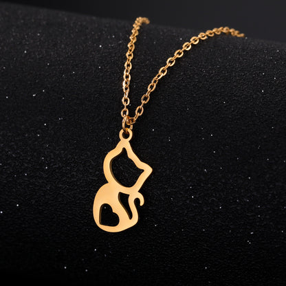 Collier Two Worlds Official - Pendentif Chat