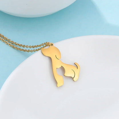 Collier Two Worlds Official - Pendentif Chien