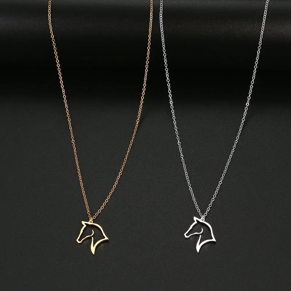 Collier Two Worlds Official - Pendentif Cheval