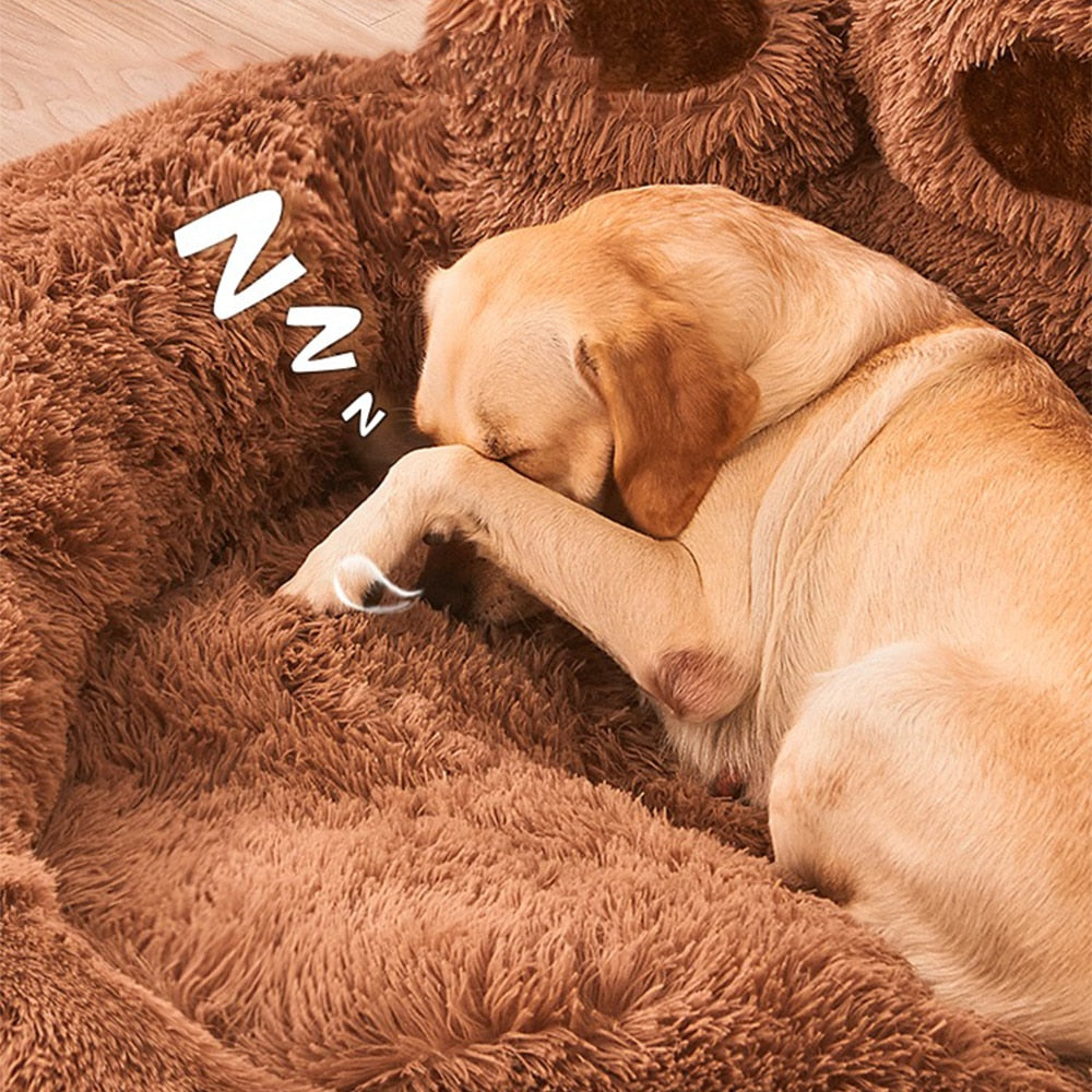 Basket - A fun resting place in the shape of a bear paw