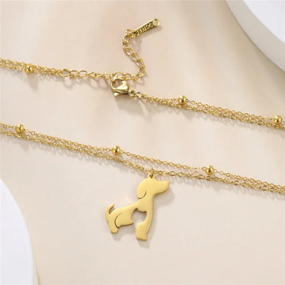 Collier Two Worlds Official - Pendentif Chien