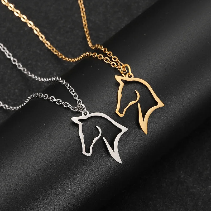 Collier Two Worlds Official - Pendentif Cheval