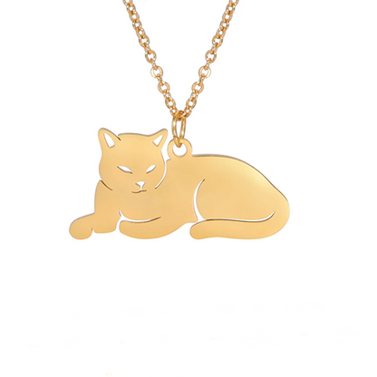 Collier Two Worlds Official - Pendentif Chat