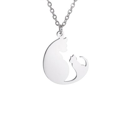 Collier Two Worlds Official - Pendentif Chat