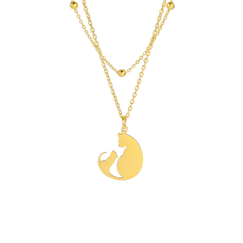 Collier Two Worlds Official - Pendentif Chat