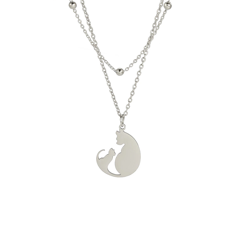 Collier Two Worlds Official - Pendentif Chat