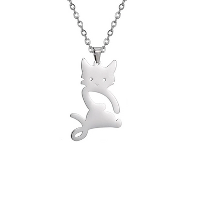 Collier Two Worlds Official - Pendentif Chat